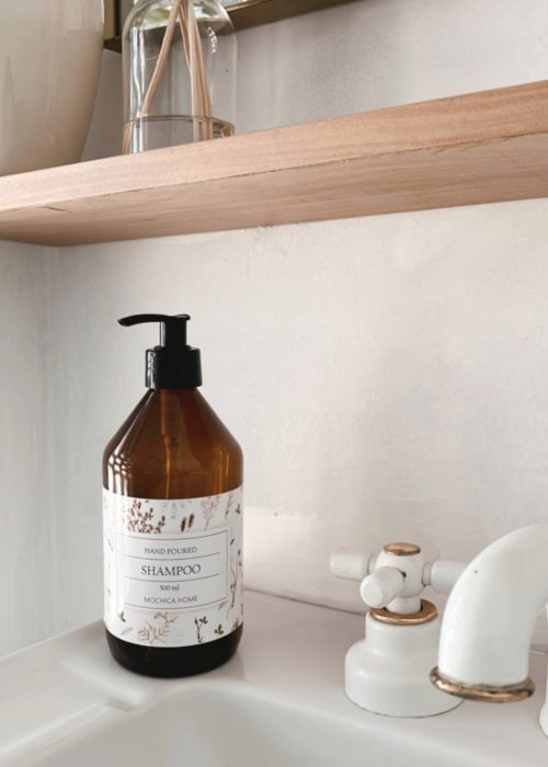 Dispensers etiqueta  floral Hand Soap