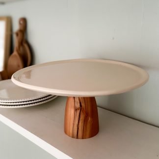 PIE DE TORTA CERAMICA 27
