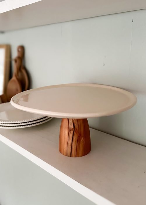 PIE DE TORTA CERAMICA 27