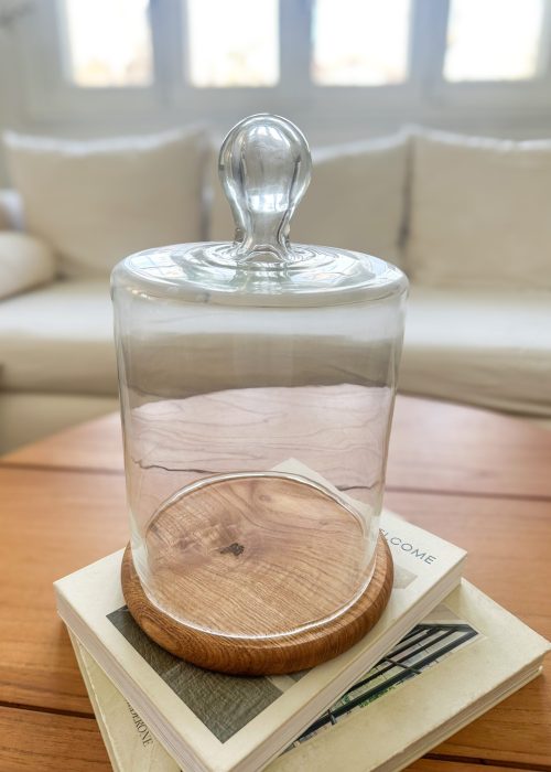 Campana con plato de madera - Imagen 3