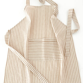 Delantal vestido rayado